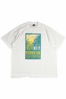 90s　FRUIT　OF　THE　LOOM　プリントTシャツ
