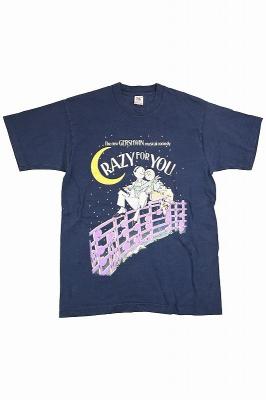90s　ミュージカルTシャツ　CRAZY　FOR　YOU