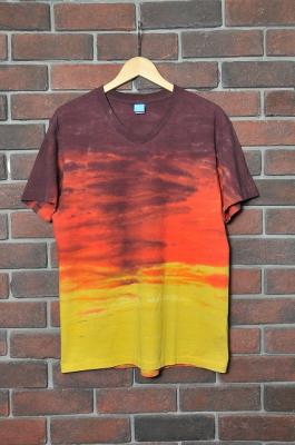 HORIZON　S/S　V-NECK　TEE