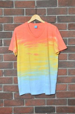 HORIZON　S/S　V-NECK　TEE