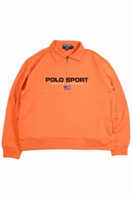 POLO　SPORT　ハーフZIPスウェット