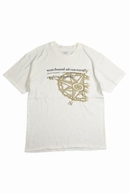 90s　Hanes　プリントTシャツ