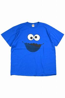 Sesame　Street　キャラクターTシャツ　クッキーモンスター