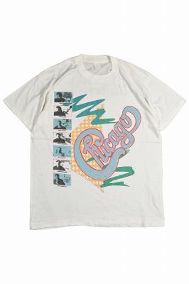 80s　Chicago　ロックTシャツ