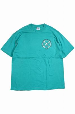 90s　Hanes　BEEFY-T　企業プリントTシャツ