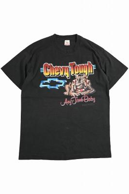 90s　FRUIT　OF　THE　LOOM　プリントTシャツ　Chevrolet