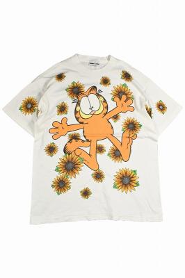 90s　Garfield　キャラクターTシャツ