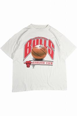 90s　NBA　Chicago　Bulls　プリントTシャツ