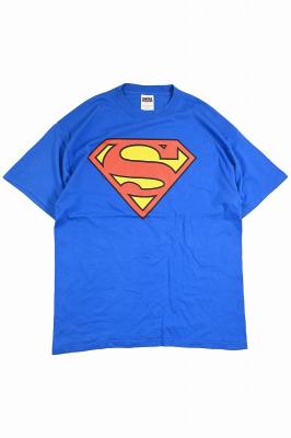 DC　Comics　キャラクタープリントTシャツ　Superman