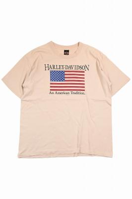 90s　Harley-Davidson　プリントTシャツ