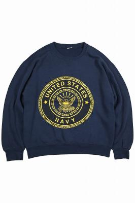 US.NAVY　プリントスウェット