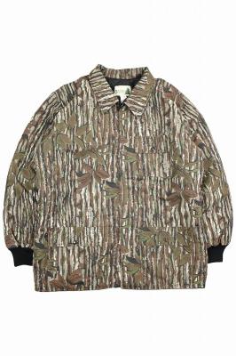 Samco　Sportswear　リアルツリーカモ柄　パディングジャケット