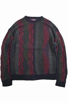 ROUNDTREE&YORKE　ラミーコットンニットセーター