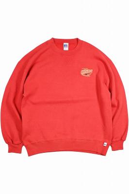 90s　Russell　Athletic　ワンポイント刺繍スウェット