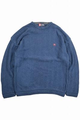 CHAPS　Ralph　Laurenコットンニットセーター　HAND　FRAMED