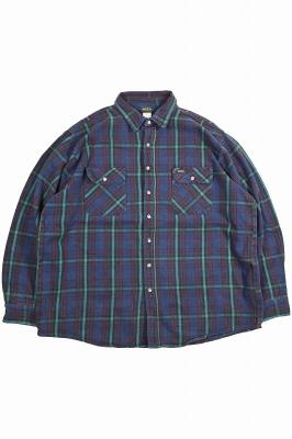 80s　Osh　Kosh　ヘビーフランネルシャツ