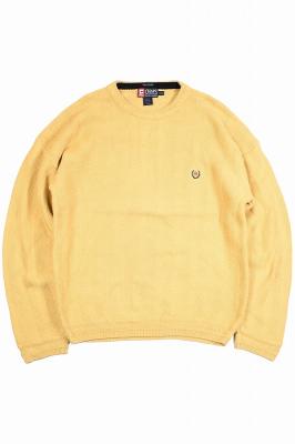 CHAPS　Ralph　Lauren　コットンニットセーター　HAND　FRAMED