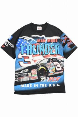 90s　NASCAR　AOP　Tシャツ