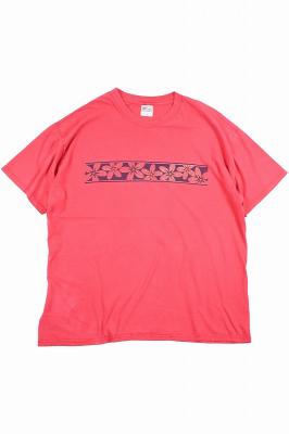 Hanes　BEEFY-T　スーベニアプリントTシャツ