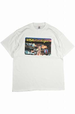 VISA　企業プリントTシャツ