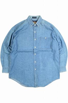 80s　CHAPS　Ralph　Lauren　デニムシャツ