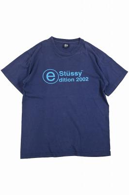 00s　プリントTシャツ　紺タグ