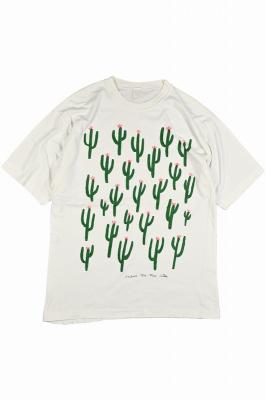 cactus　プリントTシャツ