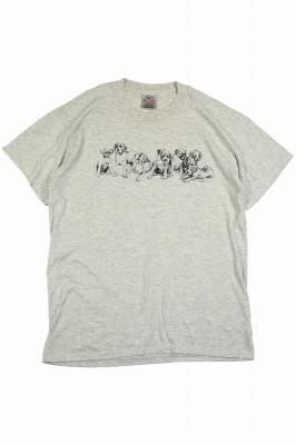 90s　ONEITA　アニマルプリントTシャツ