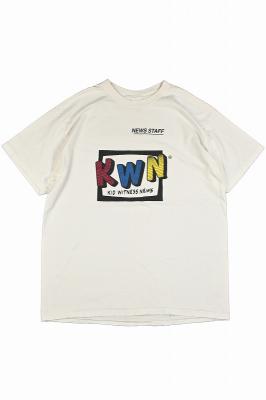 90s　anvi　プリントTシャツ　KID　WITNESS　NEWS