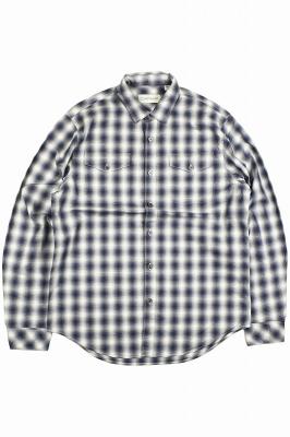COASTAORO　オンブレチェックシャツ