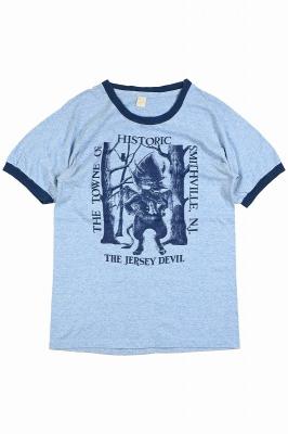80s　Screen　Stars　リンガーTシャツ