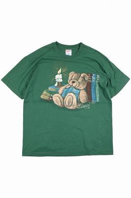 90s　Hanes　プリントTシャツ