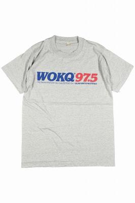 80s　Screen　Stars　企業プリントTシャツ　WOKQ　97.5　FM