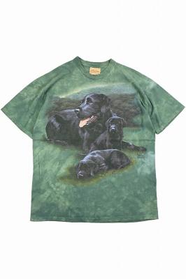 THE　MOUNTAIN　アニマルプリントTシャツ