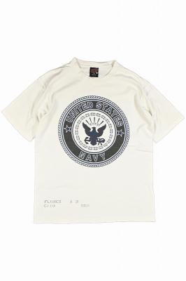 US.NAVY　プリントTシャツ