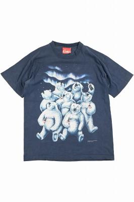 90s　Coca-Cola　プリントTシャツ