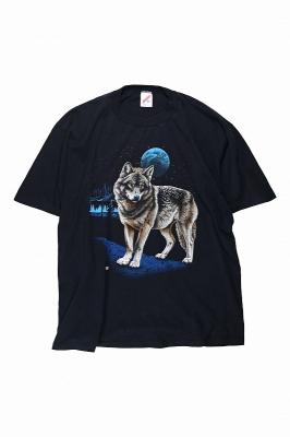 90s　JERZEES　アニマルプリントTシャツ