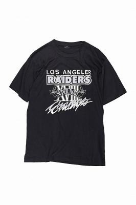 90s　NFL　Los　Angeles　Raiders　Super　Bowl　XVIII　プリントTシャツ